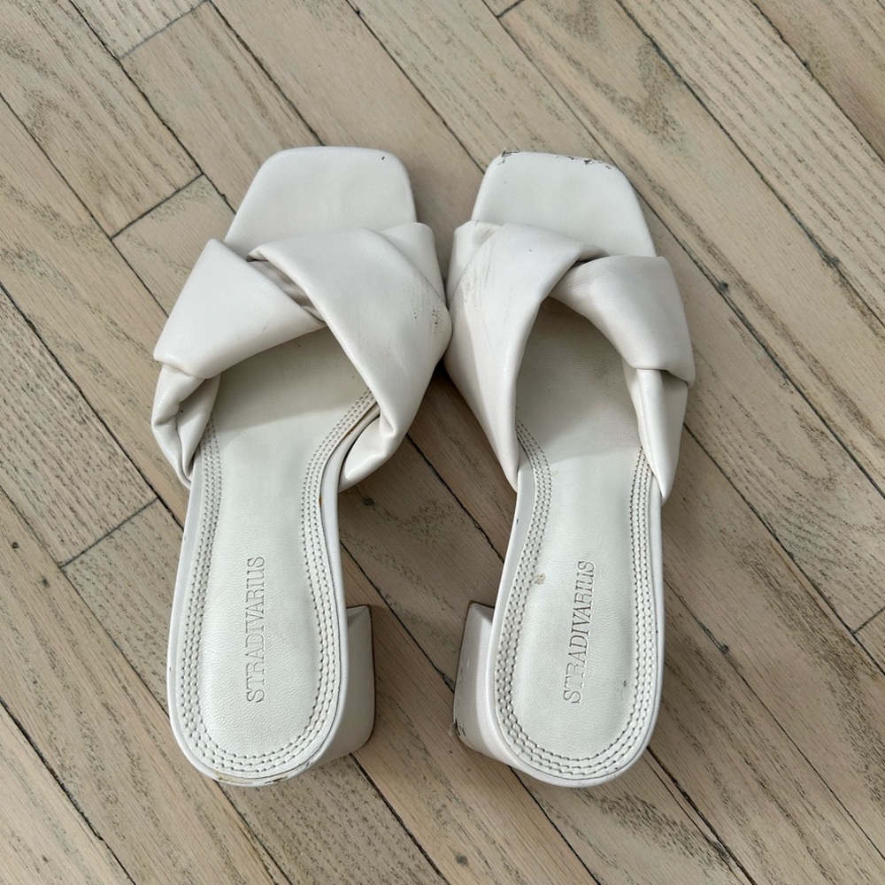 Stradivarius block heels